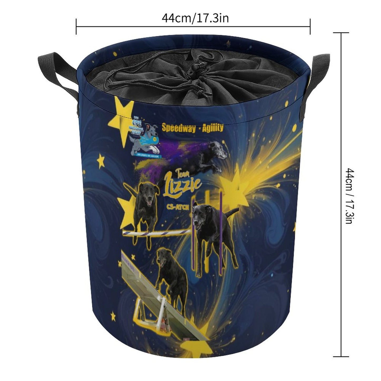 LIZZIE  2025 Drawstring collapsible   Basket