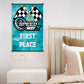 CPE SPEEDWAY AWARD Canvas Hanging Poster with Scrolls-16"x24"