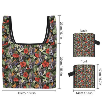 HAWAIIAN STYLE FACE - Reusable and Eco-Friendly Grocery Bags