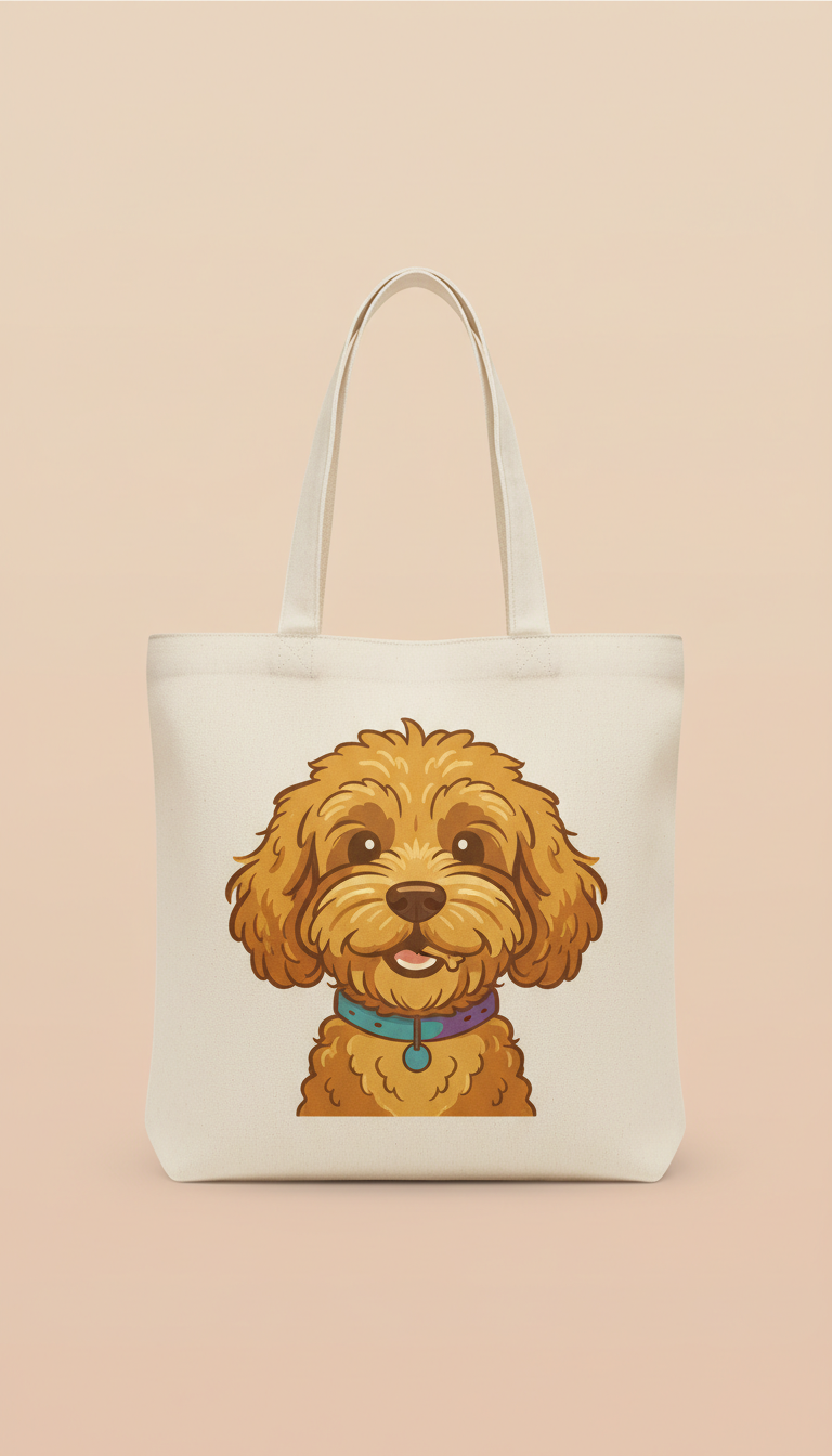 Golden Treat Breed Tote Bag