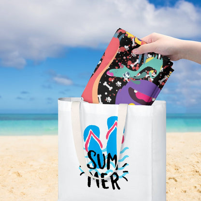 LITTLE MONSTERS Beach Towel for Adults (All-Over Printing)