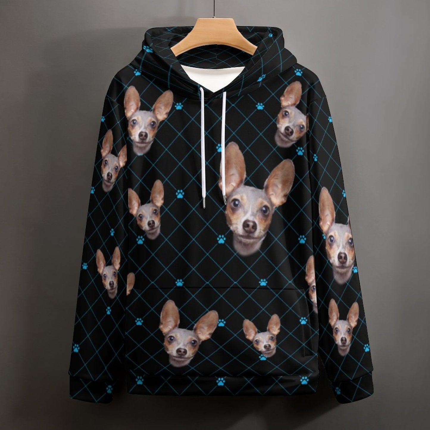 Custom Hoodie FACE PATTERN