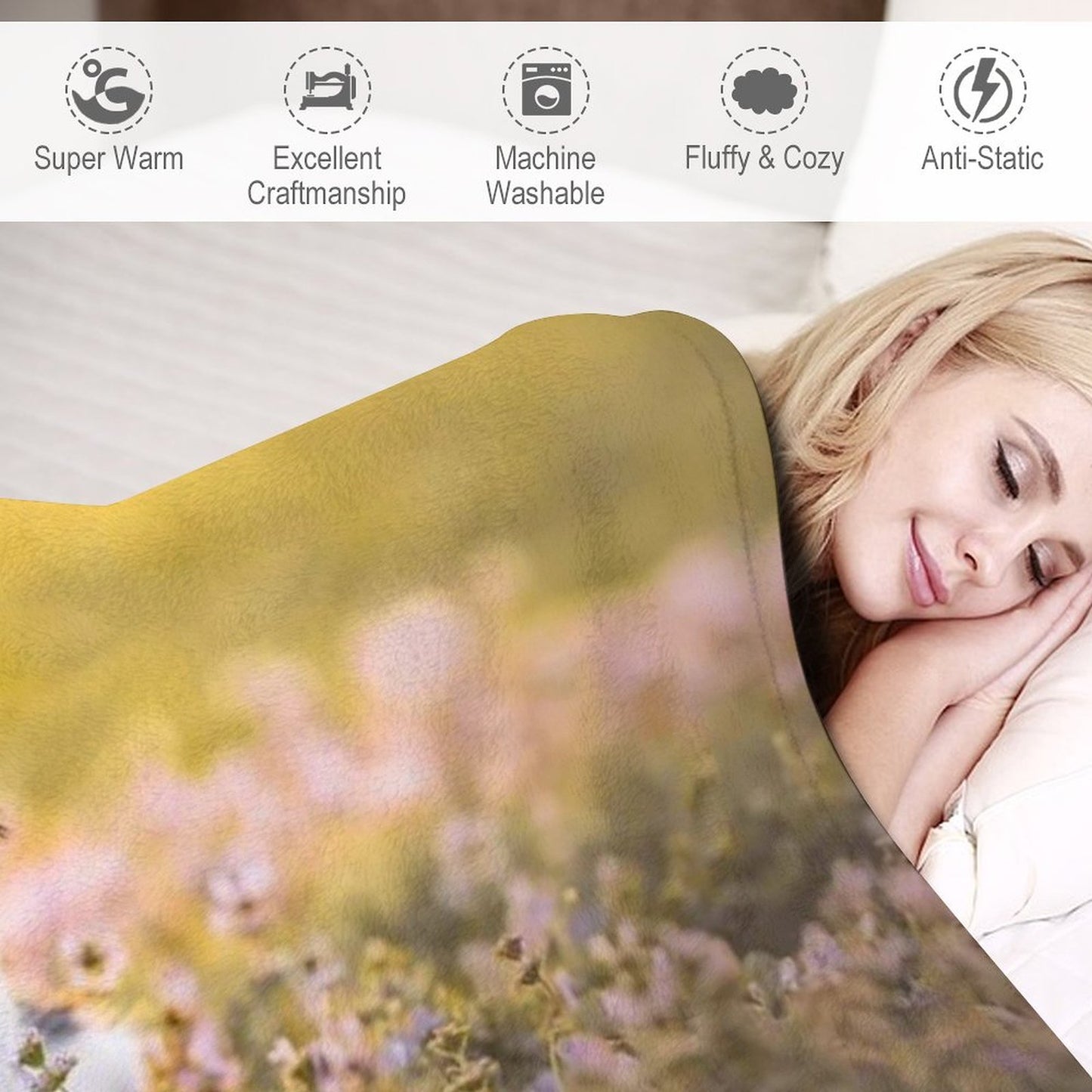 280gsm Flannel Blanket-40"x50" (Dual-sided Printing)