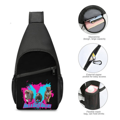 HOLLA BACK BULLIES Personalized Sling Bags with Single Shoulder A002