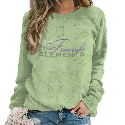 GREEN RALLY-FREE SWEATSHIRT
