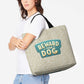 Large One Shoulder Shopping Bag (All-Over Printing)