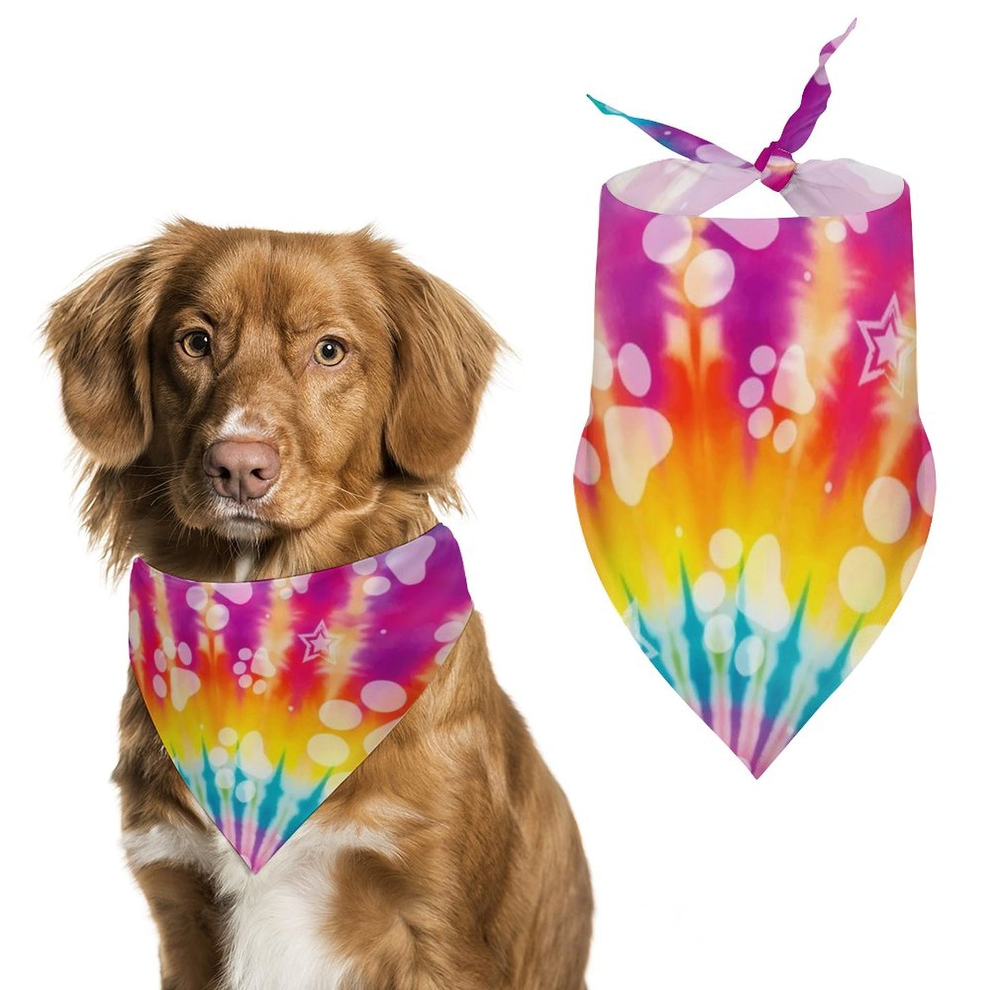 GROOVY PAWS  Dog Bandana