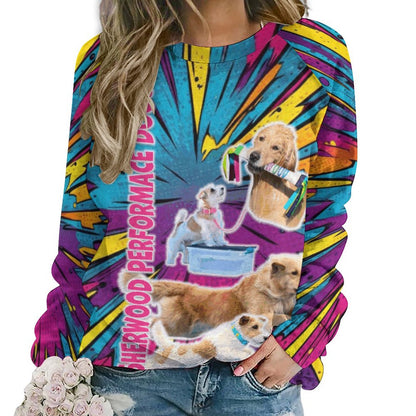 SHERWOOD DOGS Sweatshirt Designs Raglan Style