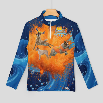 KIX 1/4 Zipper Long Sleeve Zip
