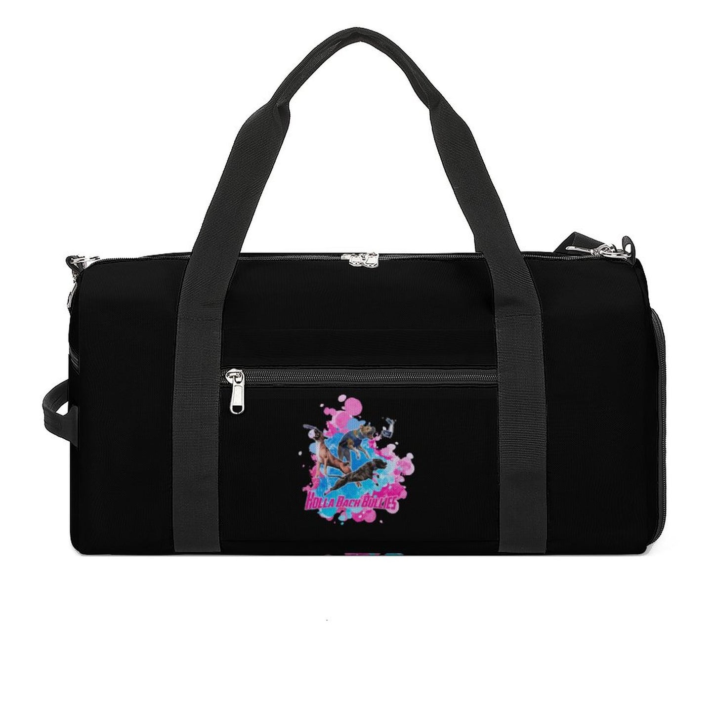 HOLLA BACK BULLIES Gym bag A017 Large Capacity Sports Duffel