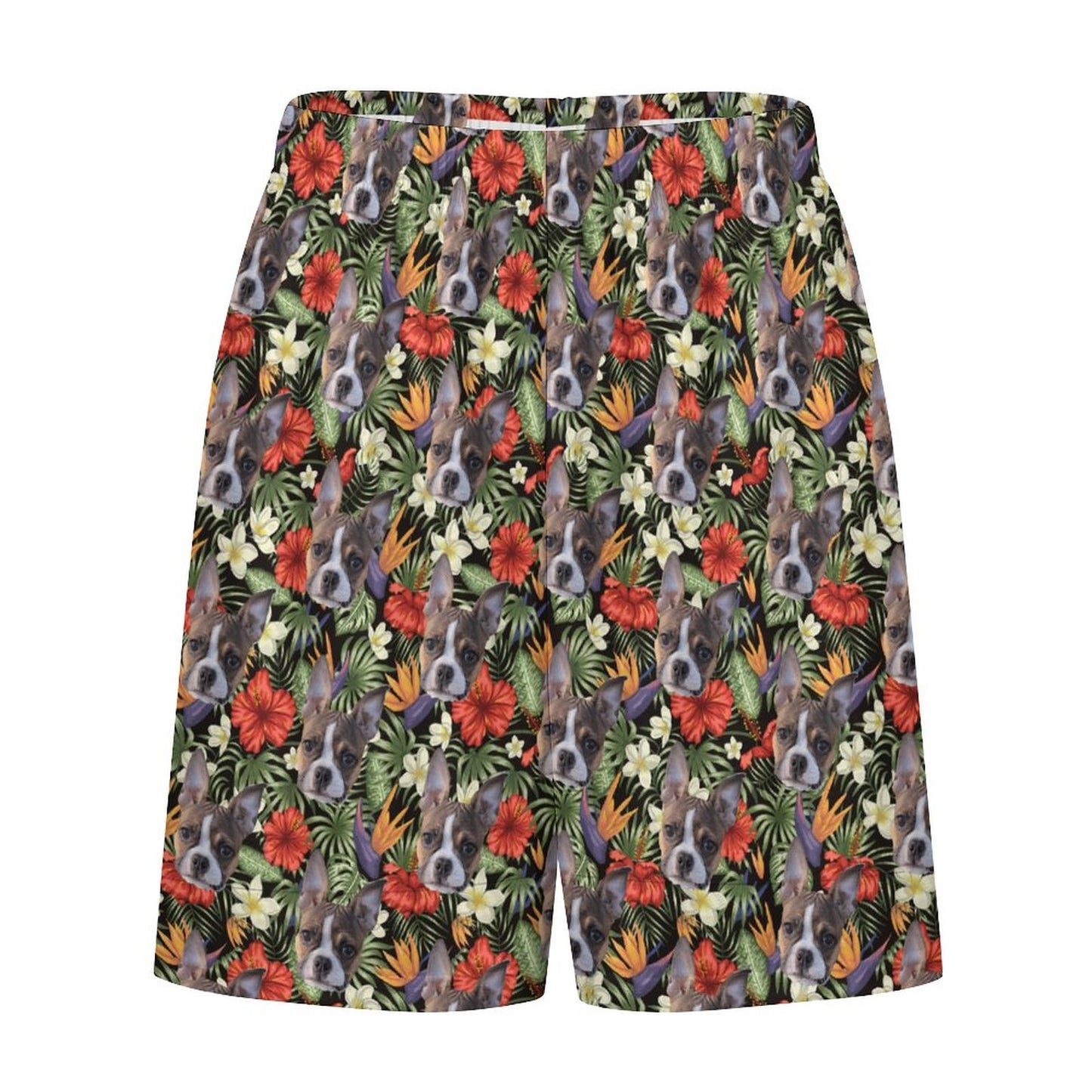 HAWAIIAN STYLE FACE -  Pajama Shorts for Men