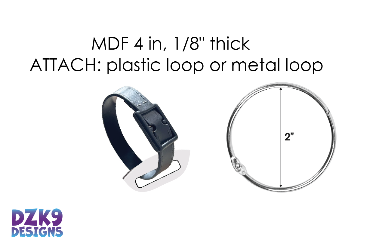 CPE AGILITY BRAG TAGS - 4"