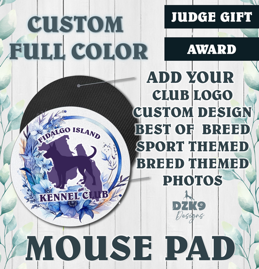 CUSTOM CIRCLE MOUSE PAD