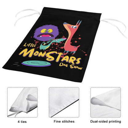 LITTLE MONSTERS Flag in garden (1 Pic on 2 Sides)-12"x18"