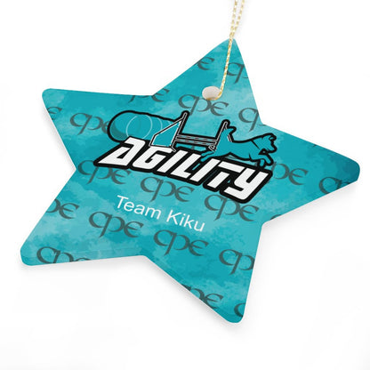 Team Kiku Star Ornament