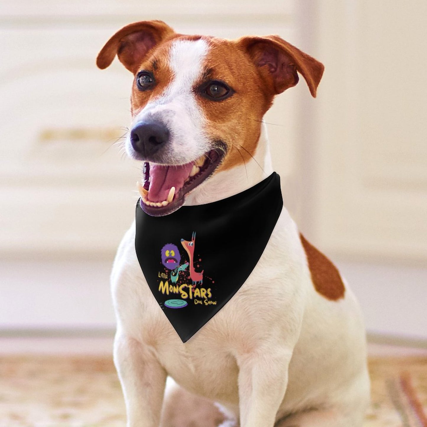 LITTLE MONSTERS customized dog bandana