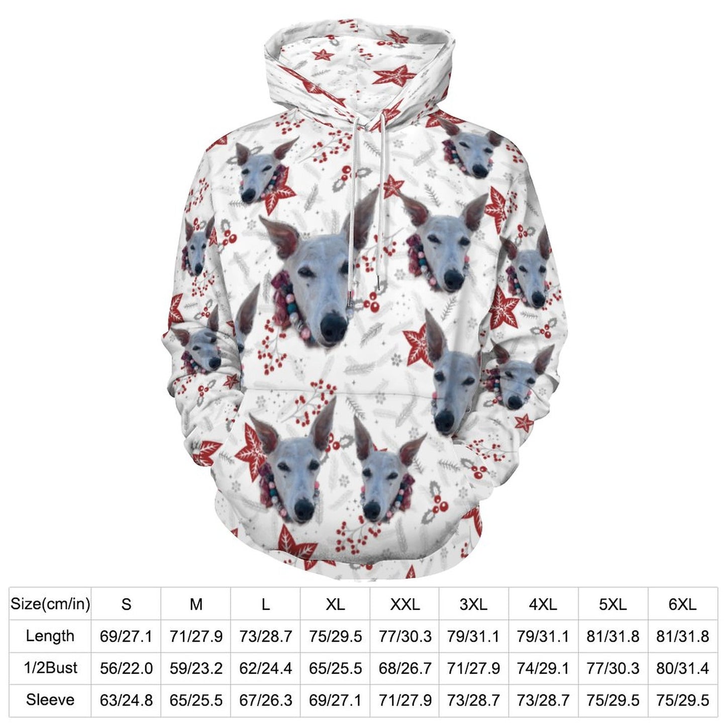 Custom Hoodie FACE PATTERN