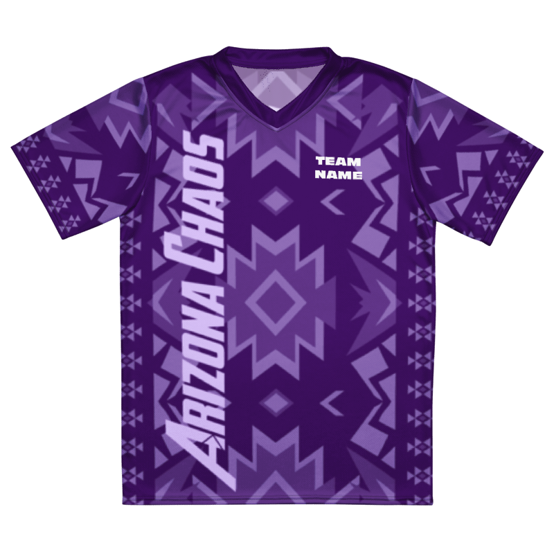 ARIZONA CHAOS JERSEY - V (TEAL & PURPLE)
