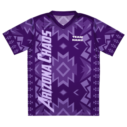 ARIZONA CHAOS JERSEY - V (TEAL & PURPLE)