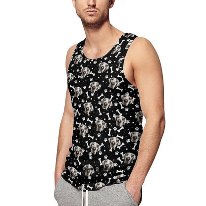 FACE w PAWS-n-BONES Men's Tank