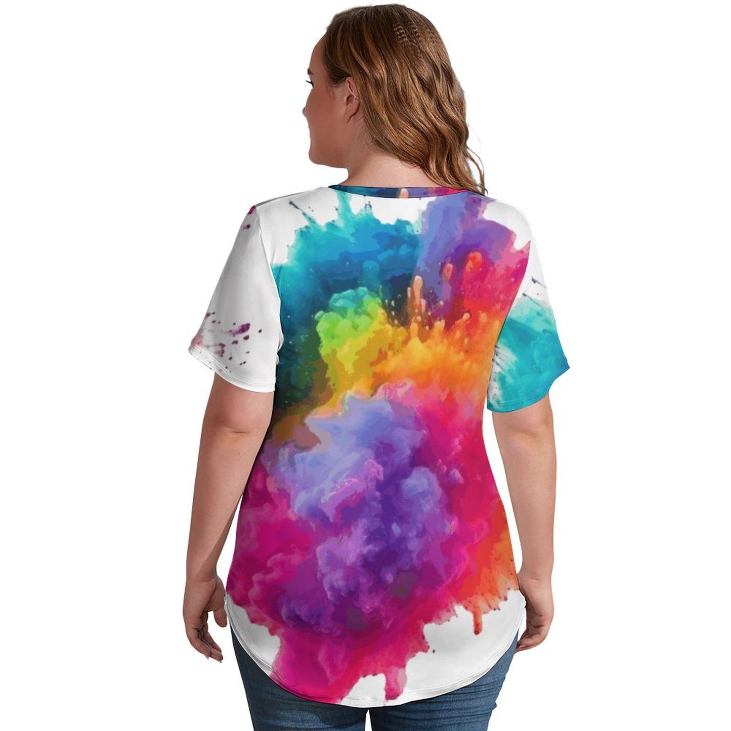 Custom Short Sleeve T-Shirts NZ109-Multi-Image Printed Tees