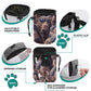 FOXY LADY _ LAB _ COLLAGE FACE DESIGN - Dog Treat Training Bags