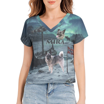 MIRA 2026 Ladies  V-Neck Top
