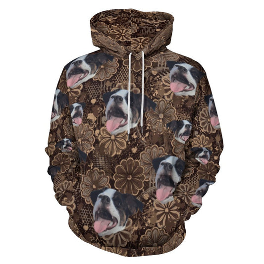 Custom Hoodie FACE PATTERN