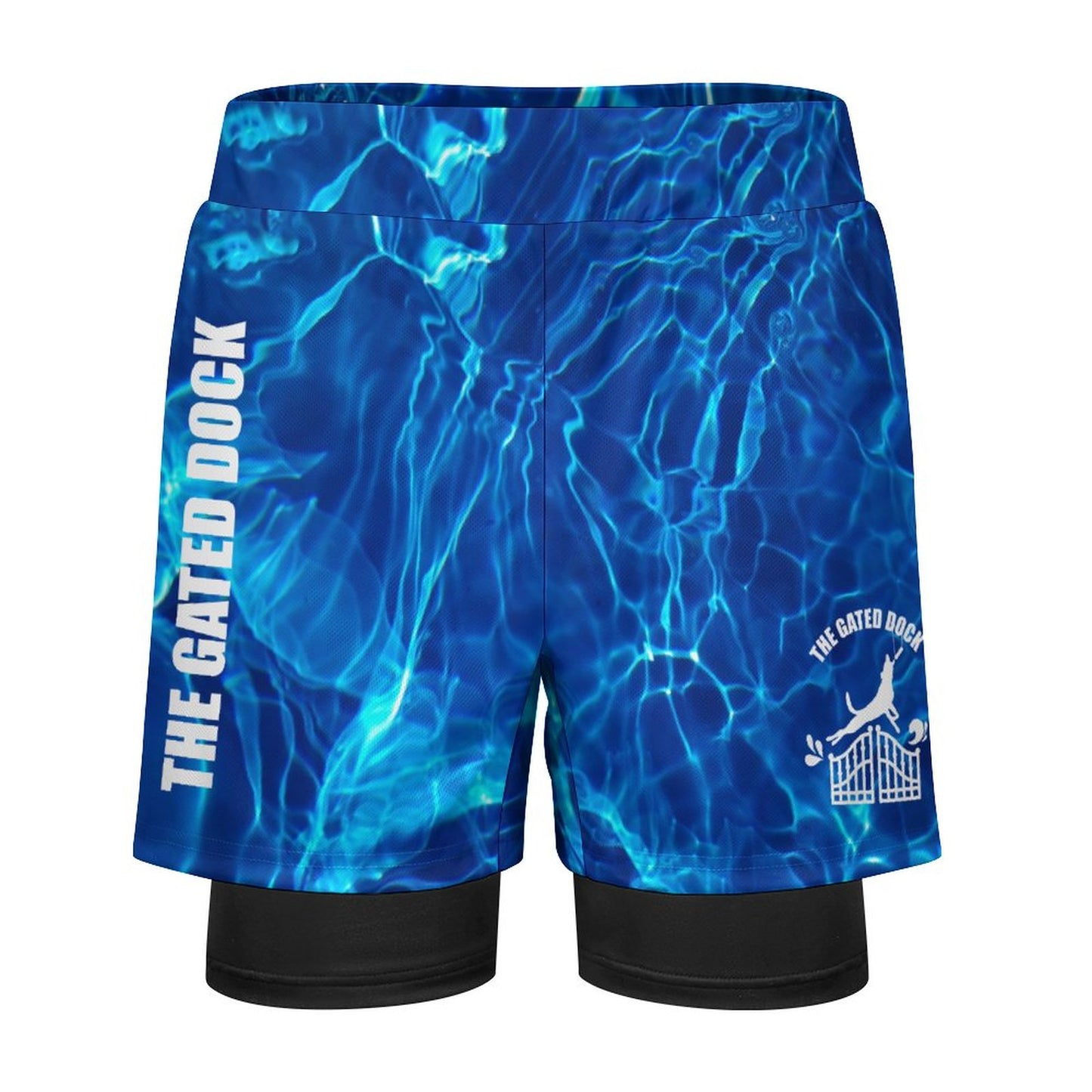GATED DOCK - Men Beach Shorts with 4 Pockets