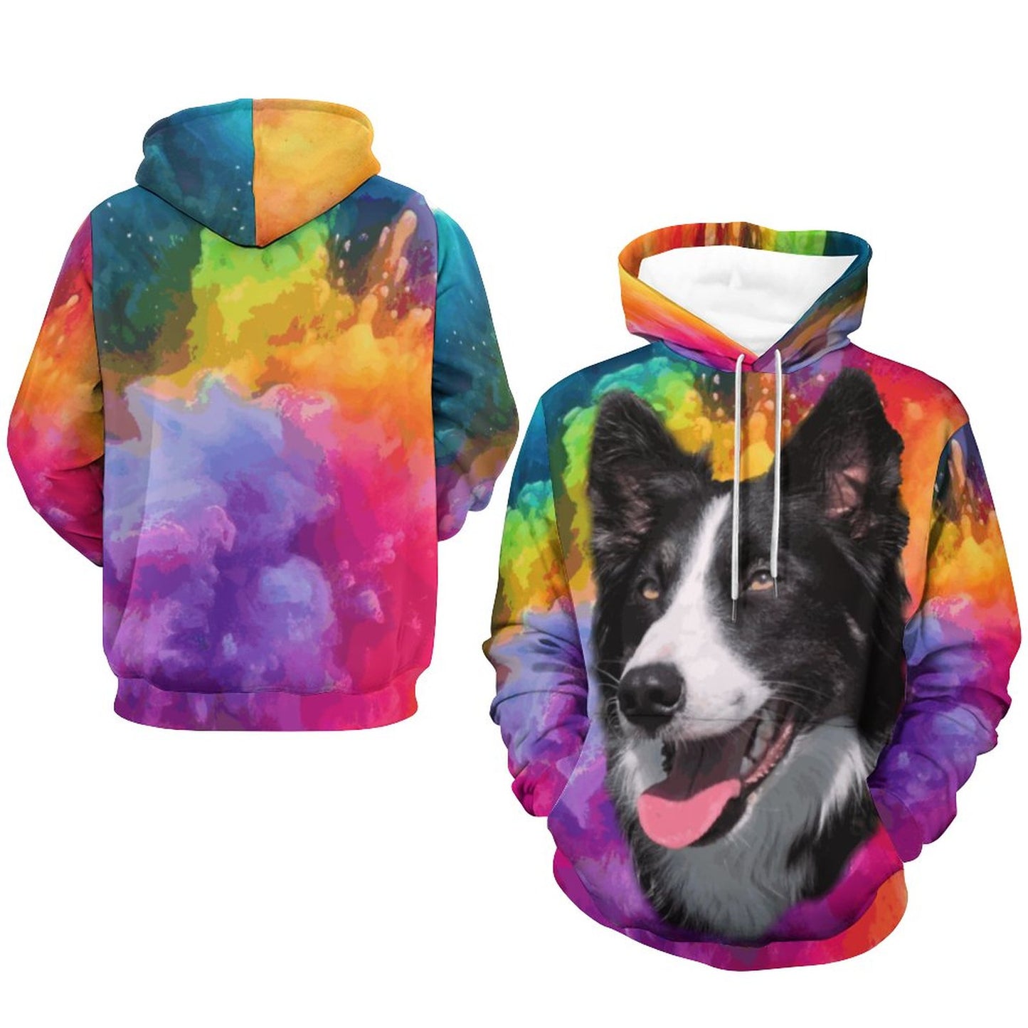 230gsm Printed Hoodie for Men (All-Over Printing)