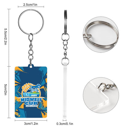 Acrylic Keychain (Dual-sided Printing)