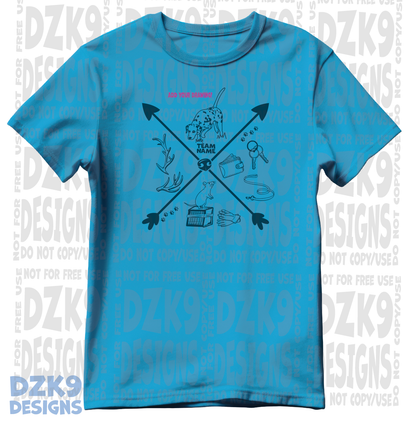DOG SPORTS SKETCH TEE SHIRTS AND MORE!