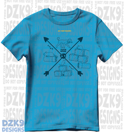 DOG SPORTS SKETCH TEE SHIRTS AND MORE!