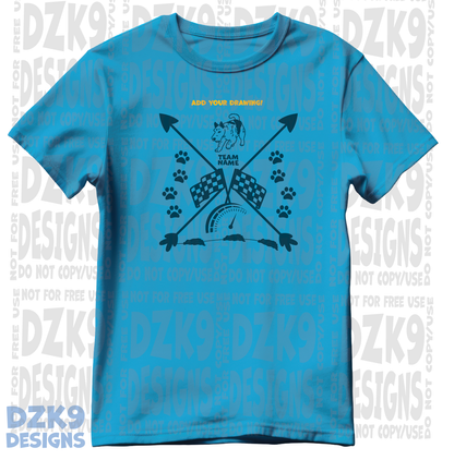 DOG SPORTS SKETCH TEE SHIRTS AND MORE!