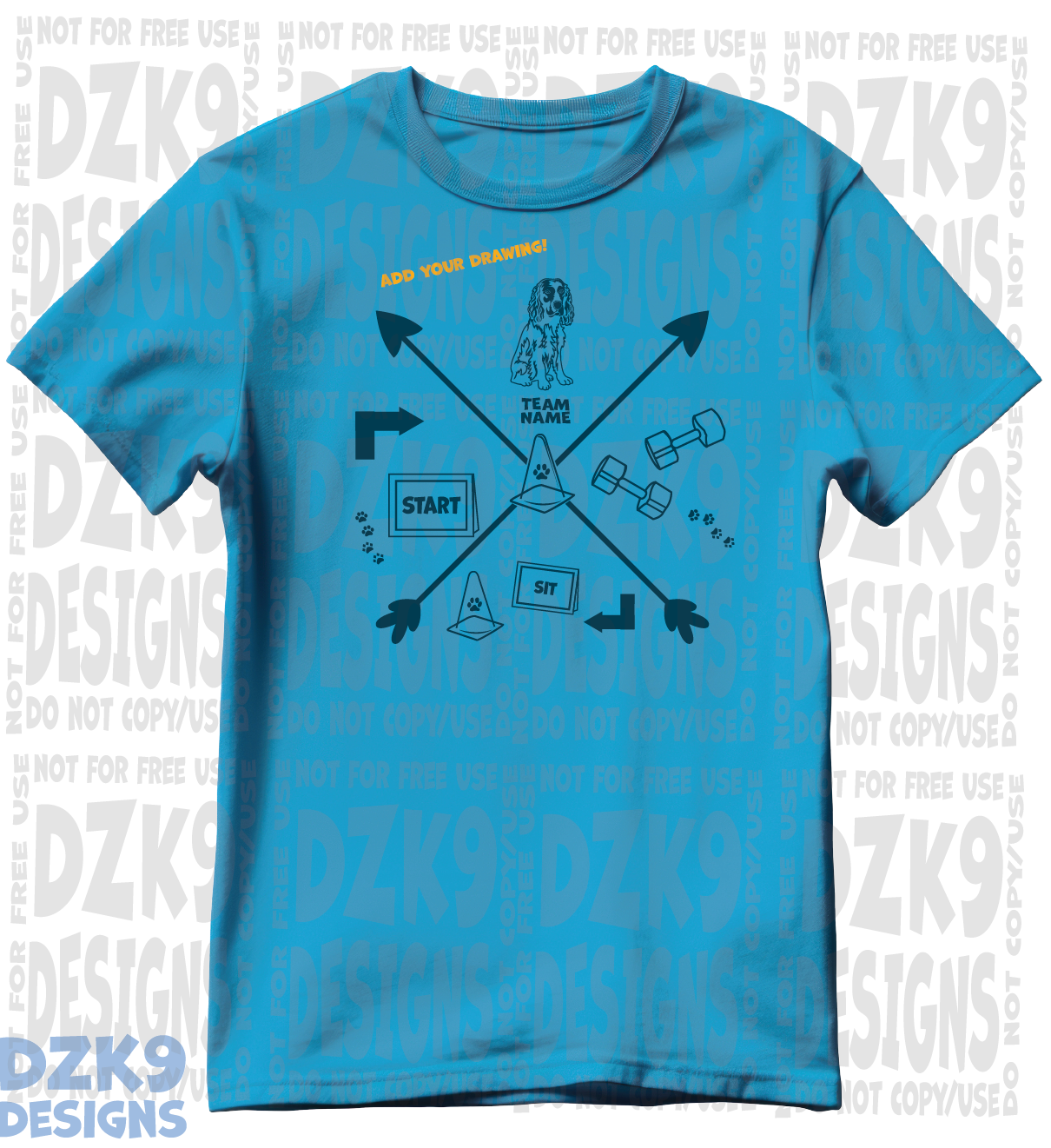 DOG SPORTS SKETCH TEE SHIRTS AND MORE!