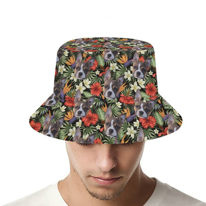 HAWAIIAN STYLE FACE -  Unisex Bucket Hat