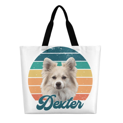 Large One Shoulder Shopping Bag (All-Over Printing)