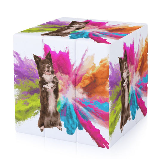 Color Splash CUSTOM 3x3 Magic Cube (One-sided Printing)