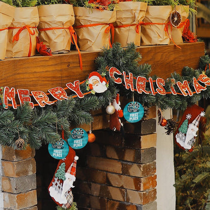 Round Ceramic Christmas Decorations