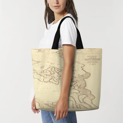Large One Shoulder Shopping Bag (All-Over Printing)
