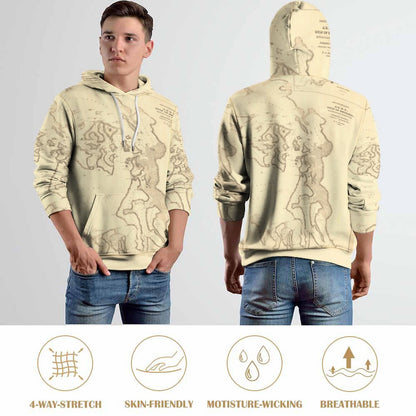 280gsm Custom Hoodie No Minimum with Double-layer Cap
