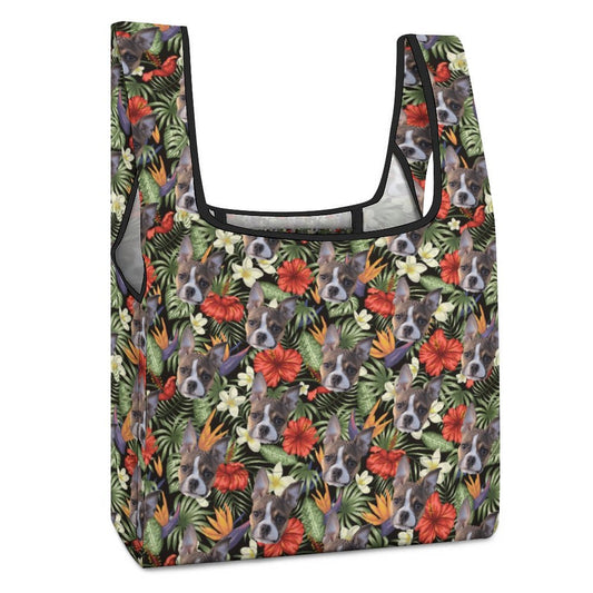 HAWAIIAN STYLE FACE - Reusable and Eco-Friendly Grocery Bags