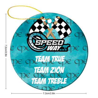 Round Ornament   Team True, Team Zion, and Team Treble