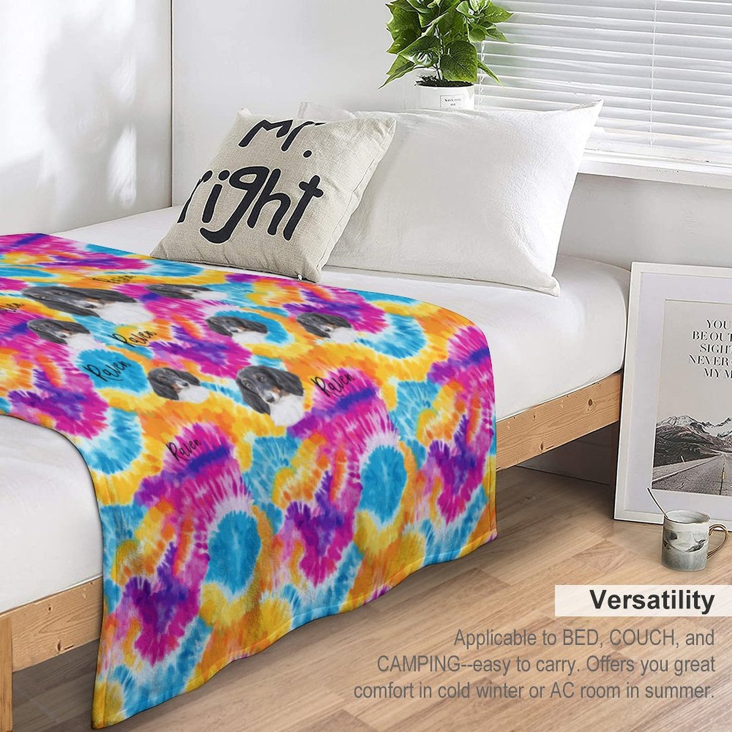 280gsm Flannel Blanket-40"x50" (Dual-sided Printing)