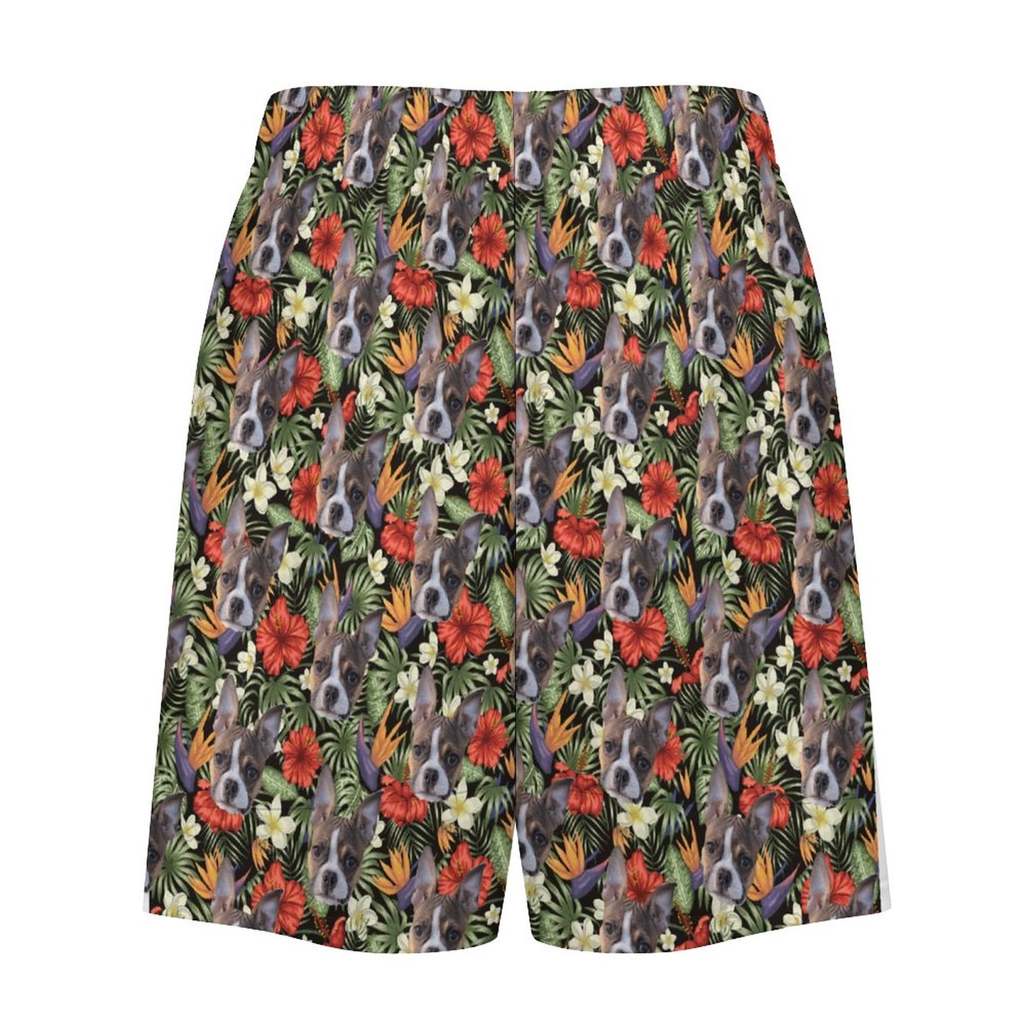 HAWAIIAN STYLE FACE -  Pajama Shorts for Men