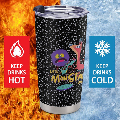 LITTLE MONSTERS Car Travel Coffee Mug with Lid (All-Over Printing)
