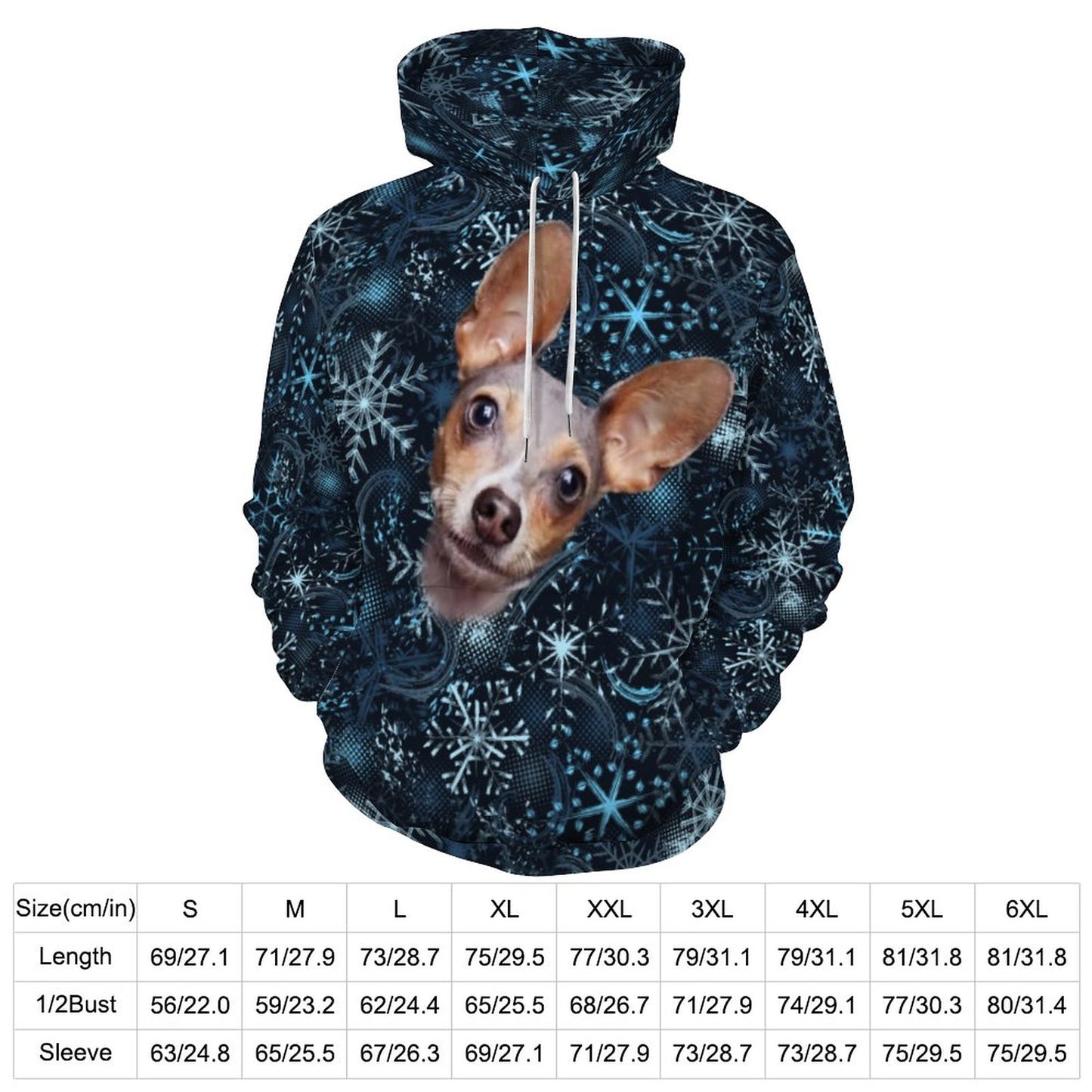 Custom Hoodie FACE PATTERN