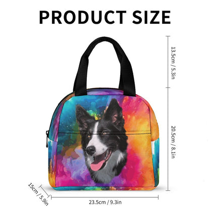 Insulated Lunch Bag with Pocket (All-Over Printing)