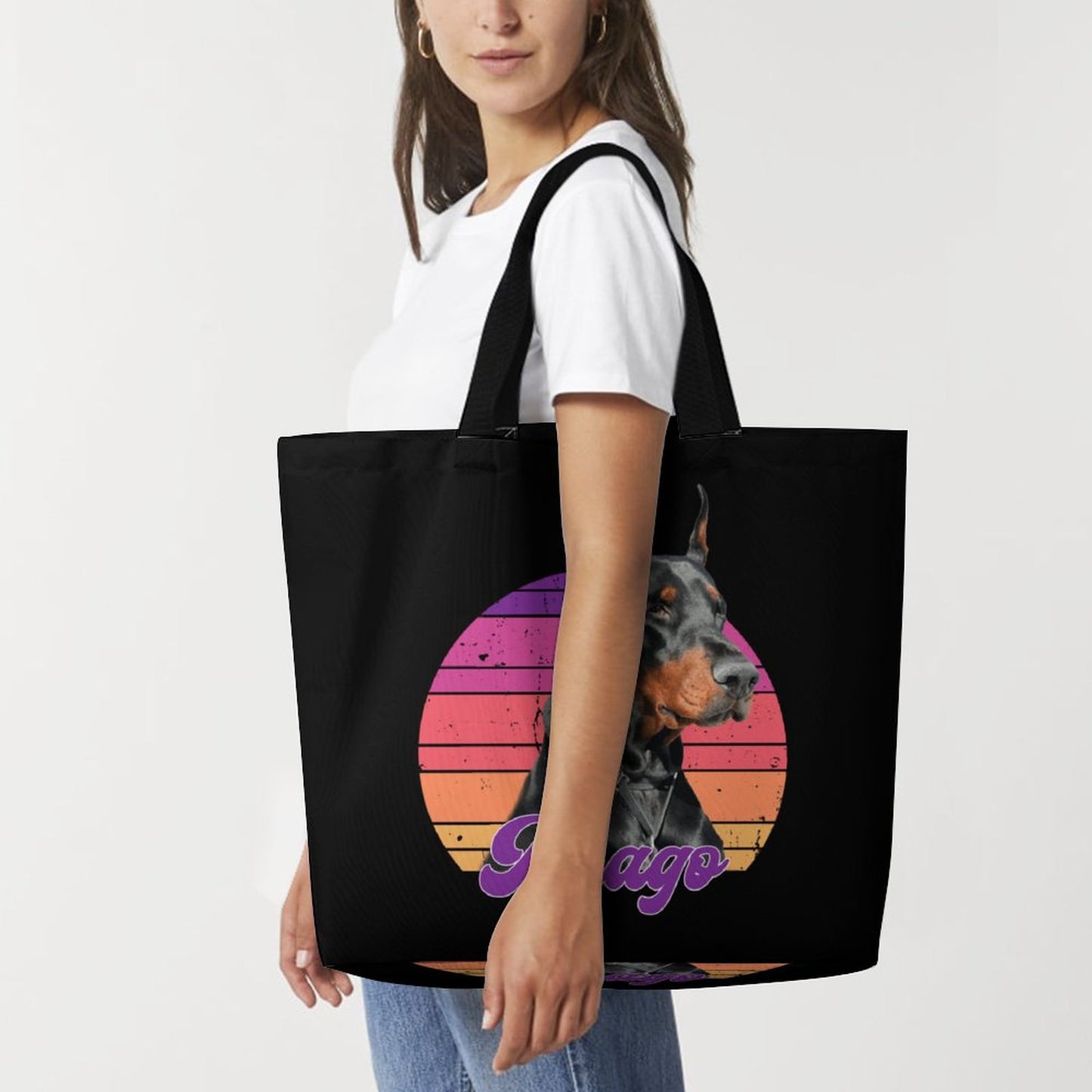 DRAGO - Large One Shoulder Shopping Bag