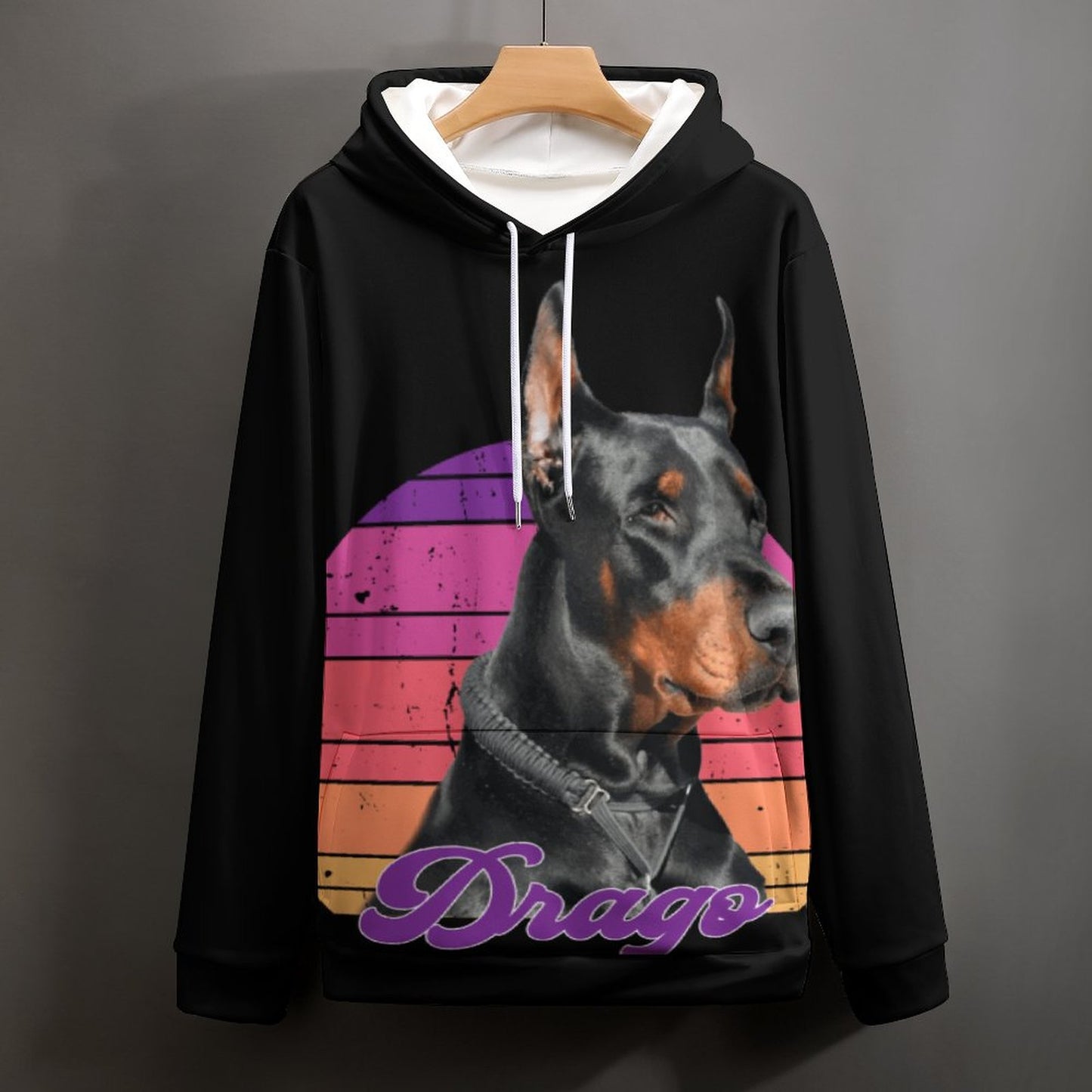 DRAGO -  Printed Hoodie for Men